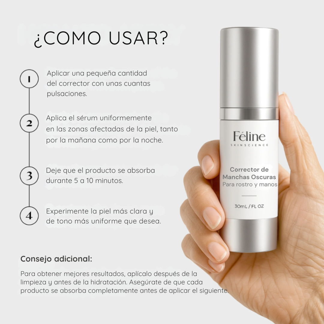 Serum corrector de manchas oscuras