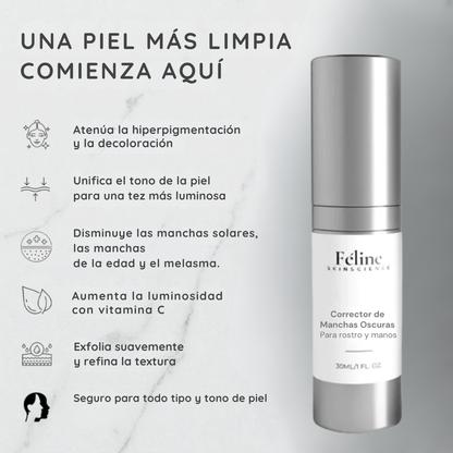 Serum corrector de manchas oscuras